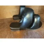 Sandália Máxima Pillow Magna Couro Preto - Imagem 3