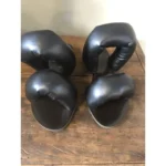 Sandália Máxima Pillow Magna Couro Preto