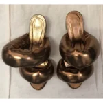 Tamanco Maxima Pillow Bronze Salto